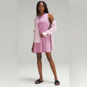 NWT Lululemon Classic-Fit Cotton-Blend Dress (Color: Velvet Dust) size 2